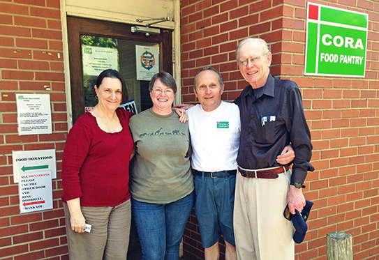 Carolina Meadows Residents Kick Off Cora Food Pantry Fundraiser