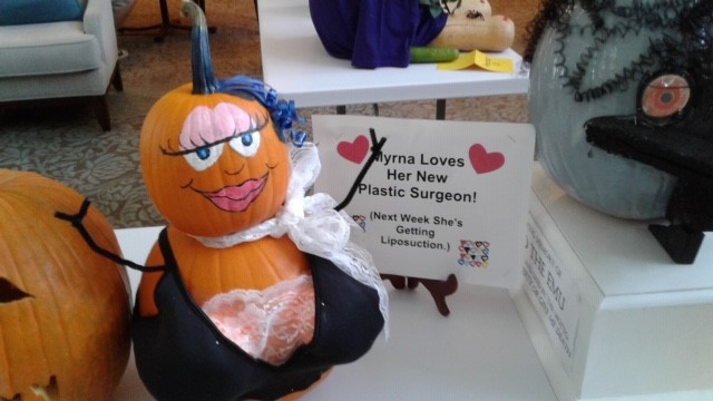 Nurse pumpkin decorating ideas